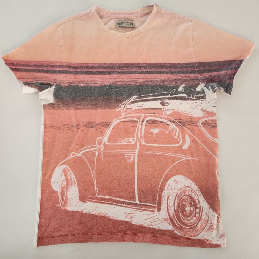 Zara Boys Collection Graphic design T-shirt